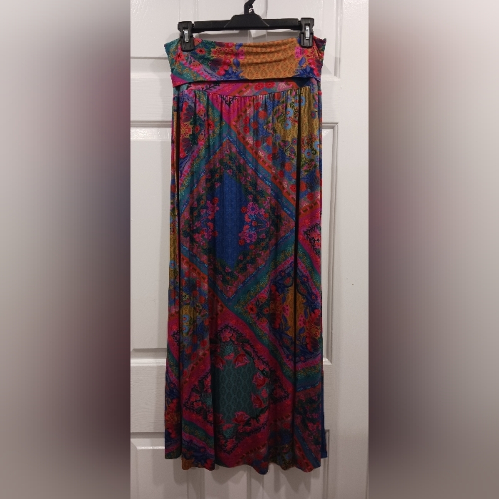NATURAL LIFE Multicolor Maxi Skirt - Picture 6 of 6